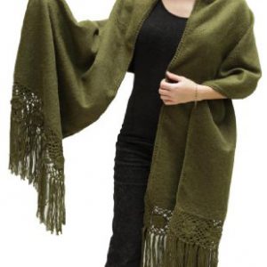 Alpaca Wool Winter Shawl