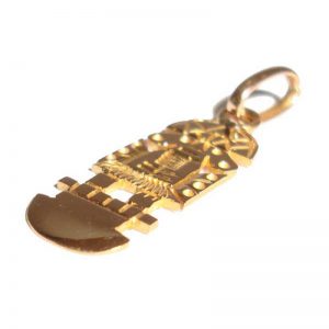 Pendant "Viracocha" Gold made in Perú