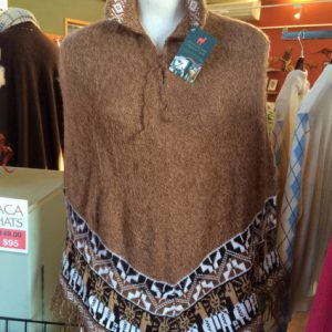 Lightweight Alpaca Wool Poncho
