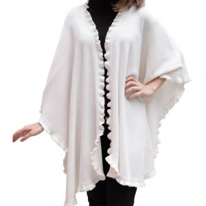 Ruana Poncho of Baby Alpaca