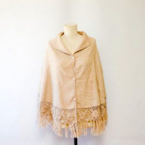 Alpaca Wool Poncho women