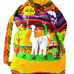 Peruvian bag backpack handmade