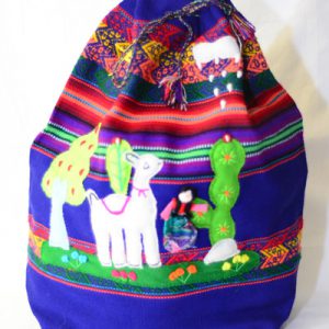 Peruvian backpack handmade