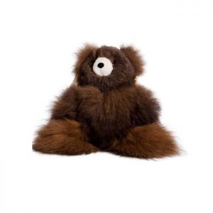 'Big Teddy'  Dark Brown Super Soft Fluffy Toy Handmade