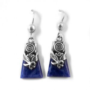 Condor sodalite earrings