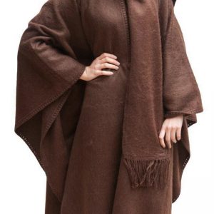100% Alpaca Cape with Scarf